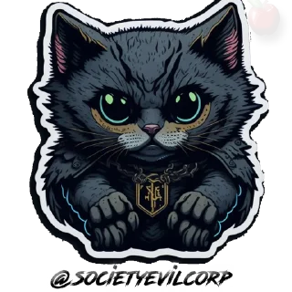 🍎 emoji SOCIETY EVIL CORP Telegram sticker 7 of 16