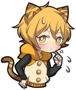 😥 emoji Tiger Kitten by SR Telegram sticker 13 of 120
