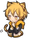 🤔 emoji Tiger Kitten by SR Telegram sticker 11 of 120