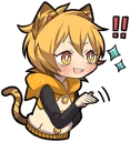 ‼ emoji Tiger Kitten by SR Telegram sticker 22 of 120