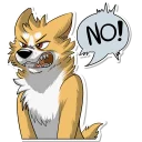 👎 emoji Duke Corgi Telegram sticker 14 of 69