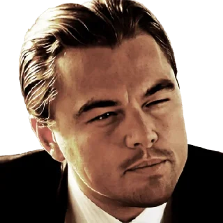🤨 emoji Leonardo DiCaprio Telegram sticker 5 of 6