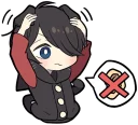 🙉 emoji Black Kitten (3) Telegram sticker 23 of 120