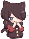 🙊 emoji Black Kitten (4) Telegram sticker 6 of 84