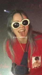 🥑 emoji Billie Eilish ✫ @WeCanTPWK Telegram sticker 24 of 77