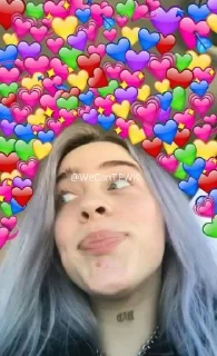 🥑 emoji Billie Eilish ✫ @WeCanTPWK Telegram sticker 7 of 77