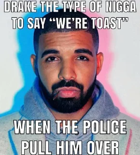 Sticker from Drake
