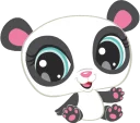😘 emoji Panda (cute baby panda) Telegram sticker 13 of 15