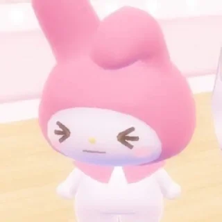 🎀 emoji my melody , @opsanie Telegram sticker 13 of 30