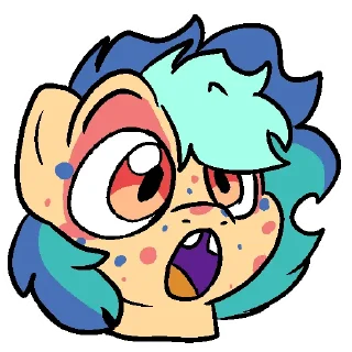 😲 emoji Autumn Dew gay and stupid Telegram sticker 12 of 120