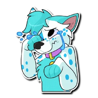 😭 emoji Luke Telegram sticker 8 of 56