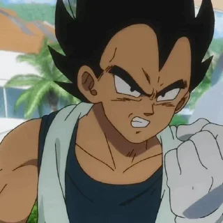 ⚡️ emoji Vegeta(Zeus) Telegram sticker 6 of 30