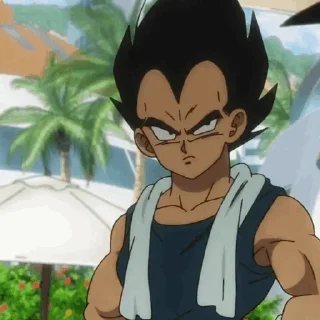 ⚡️ emoji Vegeta(Zeus) Telegram sticker 2 of 30