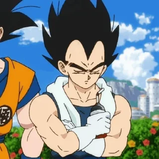 ⚡️ emoji Vegeta(Zeus) Telegram sticker 7 of 30