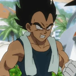 ⚡️ emoji Vegeta(Zeus) Telegram sticker 9 of 30