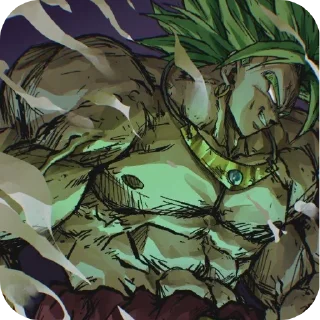 Sticker from Broly
