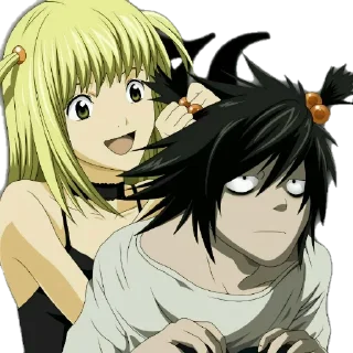 😅 emoji L Lawliet - @Blue_Rose_Sword Telegram sticker 17 of 30