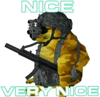 🔥 emoji CALL OF CHEEMS - @GIF_GOON Telegram sticker 18 of 33