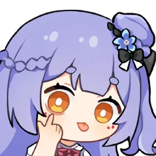 🤪 emoji 阿梓从小就很可爱2.0 Telegram sticker 14 of 25