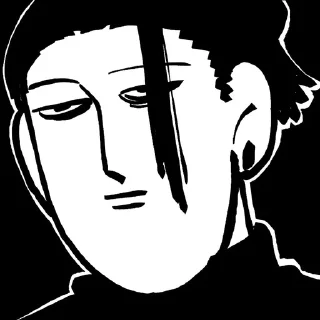 ⚫️ emoji Geto Suguru | @Toji_sama Telegram sticker 24 of 120