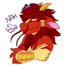 😤 emoji Isaac Nudeldoodle Telegram sticker 10 of 83