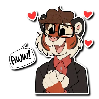 Sticker from Isaac