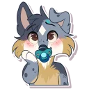 😊 emoji Mokie Mutt Telegram sticker 8 of 31