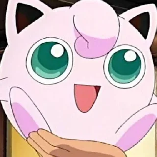 💧 emoji Sawako as Jigglypuff Telegram sticker 10 of 29