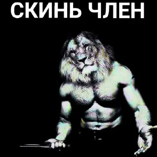 🍆 emoji ✵блатной лев✵ by @CIRK_VOROV Telegram sticker 13 of 25