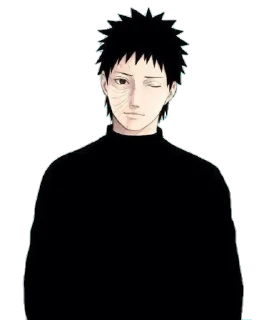 😉 emoji Obito Uchiha Telegram sticker 20 of 31