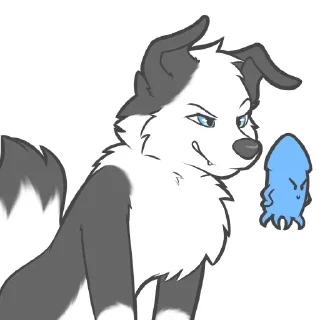 😏 emoji Rufus and Scourge Telegram sticker 7 of 14
