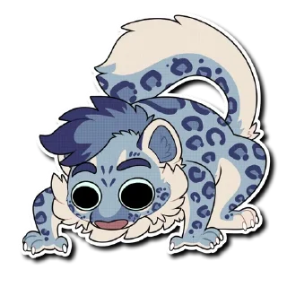 🤪 emoji Dusky & Dee Telegram sticker 22 of 36
