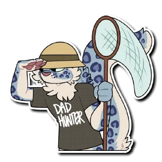 🙋‍♂️ emoji Dusky & Dee Telegram sticker 21 of 36