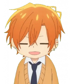 😀 emoji Sasaki and Miyano Telegram sticker 13 of 46