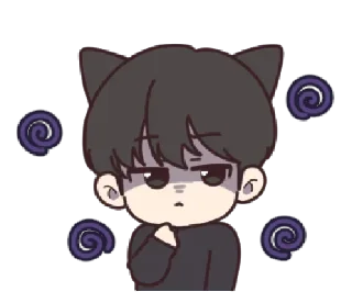🌀 emoji Cute Boy • @xxyuji Telegram sticker 2 of 80