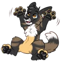 😜 emoji Doggo Telegram sticker 19 of 33