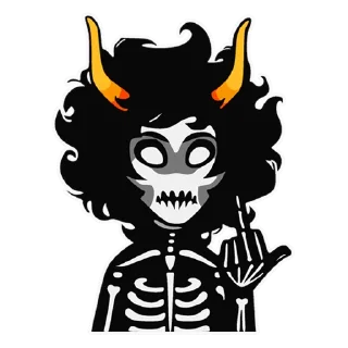 🖕 emoji homestuck Telegram sticker 21 of 97