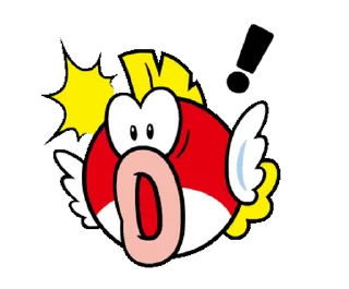 😳 emoji SUPER MARIO BROS: @StickersNic Telegram sticker 18 of 21