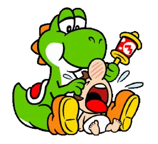 ☺️ emoji SUPER MARIO BROS: @StickersNic Telegram sticker 20 of 21