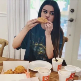 🍗 emoji *:･ﾟ✧ Selena mami gomez *:･ﾟ✧ Telegram sticker 20 of 120