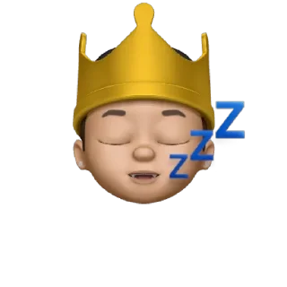😴 emoji King Baby Luca Telegram sticker 5 of 38