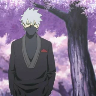 ☂ emoji Kakashi Telegram sticker 7 of 54