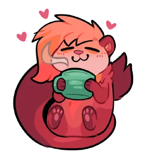☕️ emoji Fennel! Telegram sticker 14 of 76