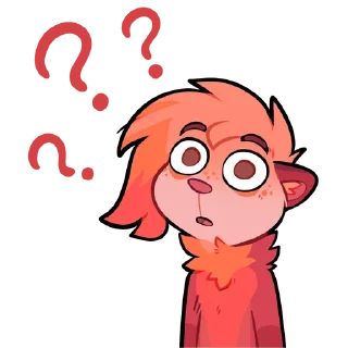 ❓ emoji Fennel! Telegram sticker 8 of 76