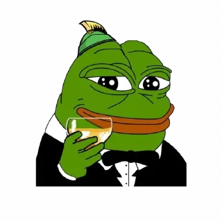 🍻 emoji Martian Pepe’s Telegram sticker 14 of 109