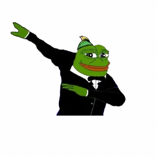 😎 emoji Martian Pepe’s Telegram sticker 21 of 109