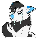 😢 emoji Pyre & Clockie Telegram sticker 1 of 26