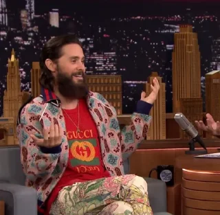 🎪 emoji Jared Leto , @STICKERBAR Telegram sticker 19 of 60