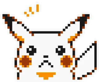‼️ emoji Pikachu sprites Telegram sticker 22 of 28