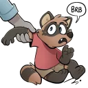 😮 emoji Radicoon! Telegram sticker 23 of 31